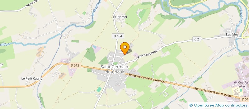 localisation de l'entreprise MONSIEUR JEAN-FRANCOIS BLAIS à CONDE-EN-NORMANDIE