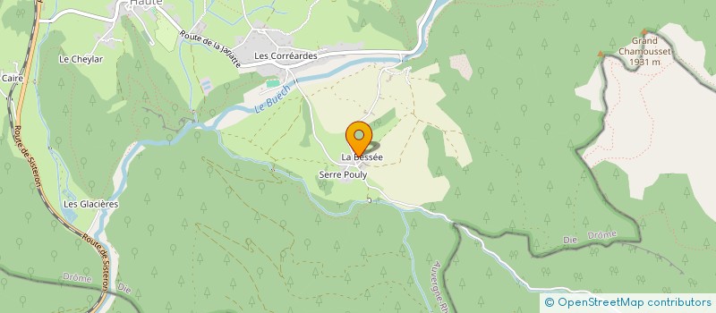 localisation de l'entreprise MONSIEUR JEAN-FRANCOIS BLANC à LUS-LA-CROIX-HAUTE