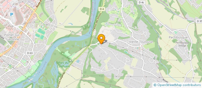 localisation de l'entreprise MONSIEUR JEAN-FRANCOIS BLIN  VIEILLE-TOULOUSE