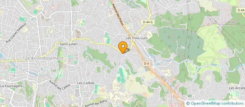 localisation de l'entreprise MONSIEUR JEAN-FRANCOIS BLONDET  MARSEILLE