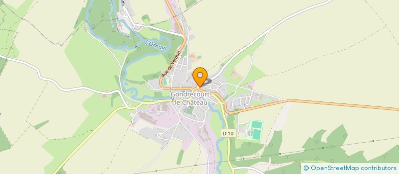localisation de l'entreprise MONSIEUR JEAN-FRANCOIS BODENREIDER à GONDRECOURT-LE-CHATEAU