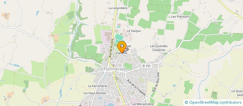 localisation de l'entreprise MONSIEUR JEAN-FRANCOIS BOISDRON à MAUGES-SUR-LOIRE