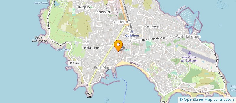 localisation de l'entreprise MONSIEUR JEAN-FRANCOIS BONISSENT à QUIBERON