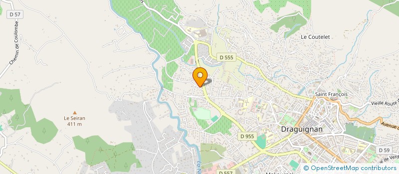 localisation de l'entreprise MONSIEUR JEAN FRANCOIS BONNET  DRAGUIGNAN