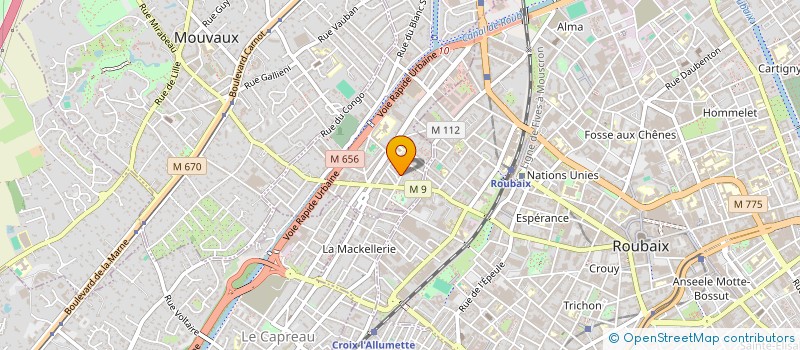 localisation de l'entreprise MONSIEUR JEAN FRANCOIS BORG à TOURCOING
