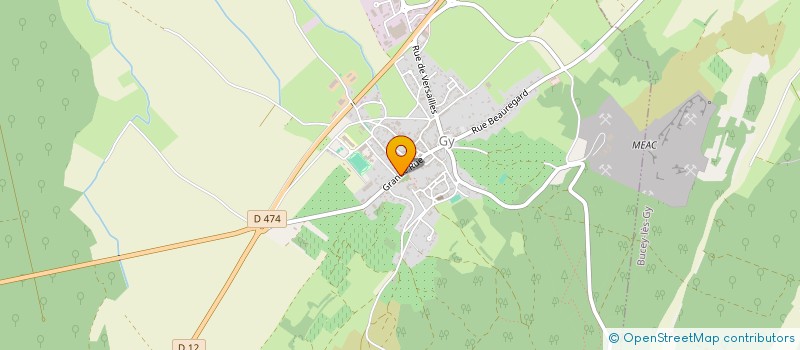 localisation de l'entreprise MONSIEUR JEAN-FRANCOIS BOUCHAUX  VAUX-LE-MONCELOT