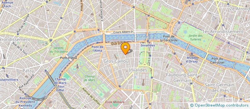 localisation de l'entreprise MONSIEUR JEAN-FRANCOIS BOUQUET  PARIS