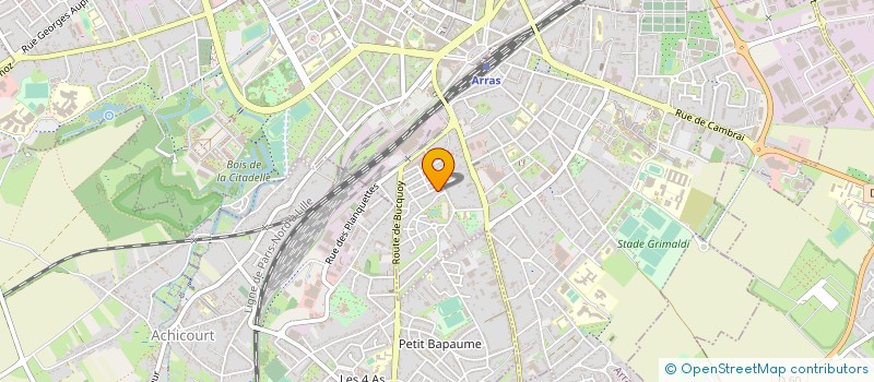localisation de l'entreprise MONSIEUR JEAN-FRANCOIS BOURDON à ARRAS