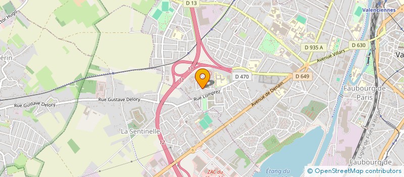 localisation de l'entreprise MONSIEUR JEAN-FRANCOIS BOURGEOIS à VALENCIENNES