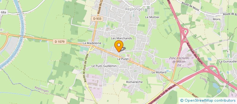 localisation de l'entreprise MONSIEUR JEAN-FRANCOIS BOURLES à REPLONGES