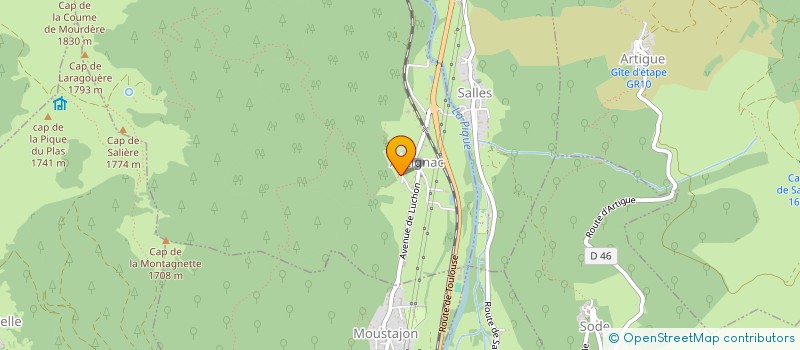 localisation de l'entreprise MONSIEUR JEAN-FRANCOIS BOUSQUET  ANTIGNAC