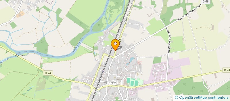 localisation de l'entreprise MONSIEUR JEAN FRANCOIS BOUTOUX  TIERCE