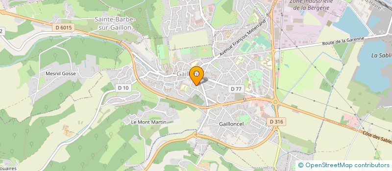 localisation de l'entreprise MONSIEUR JEAN-FRANCOIS BRASSEUL à GAILLON