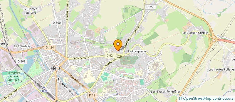 localisation de l'entreprise MONSIEUR JEAN-FRANCOIS BREARD à FLERS