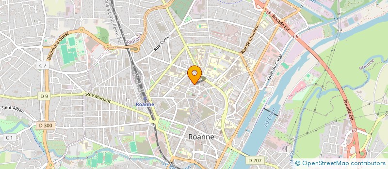 localisation de l'entreprise MONSIEUR JEAN-FRANCOIS BRETTON  ROANNE