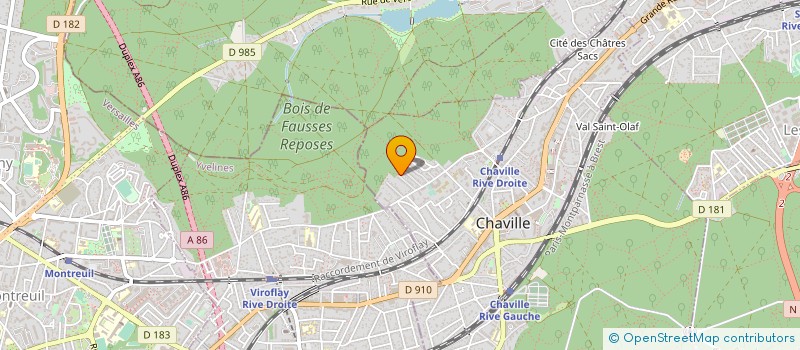 localisation de l'entreprise MONSIEUR JEAN-FRANCOIS BREVINION à CHAVILLE