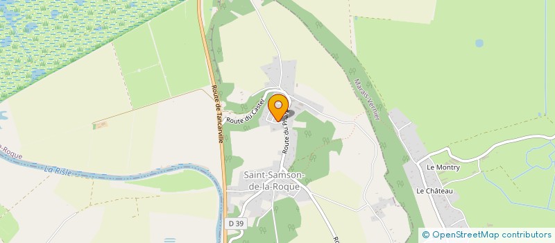 localisation de l'entreprise MONSIEUR JEAN-FRANCOIS BRIERE  SAINT-AUBIN-SUR-QUILLEBEUF