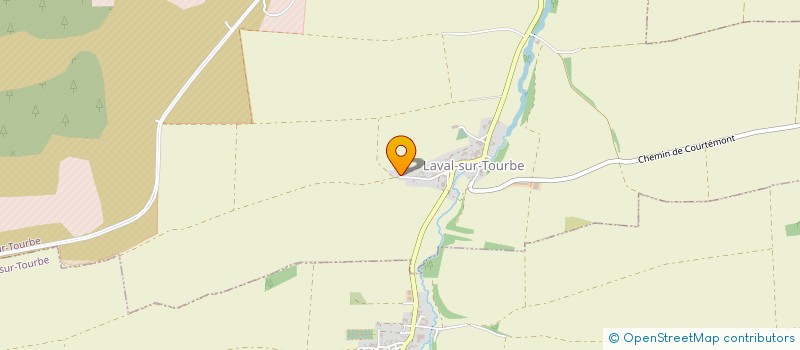 localisation de l'entreprise MONSIEUR JEAN-FRANCOIS BRISSE  LAVAL-SUR-TOURBE