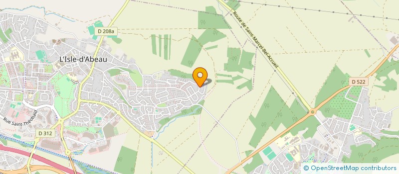 localisation de l'entreprise MONSIEUR JEAN-FRANCOIS BRUN  L'ISLE-D'ABEAU