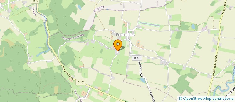 localisation de l'entreprise MONSIEUR JEAN FRANCOIS BUSCH  ANTIN