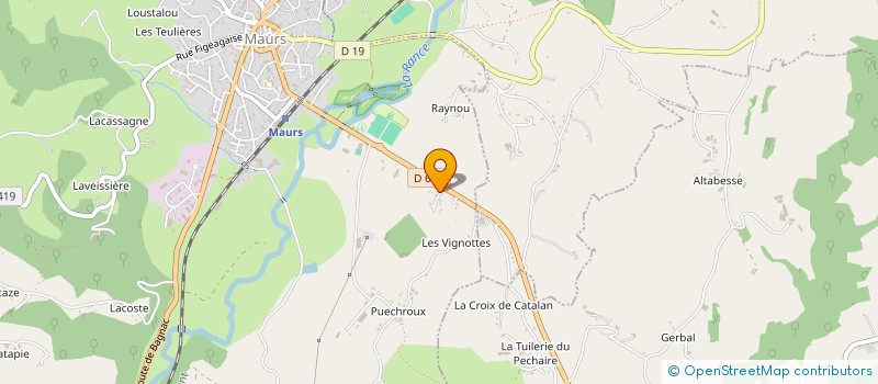 localisation de l'entreprise MONSIEUR JEAN-FRANCOIS CABEZON à MAURS