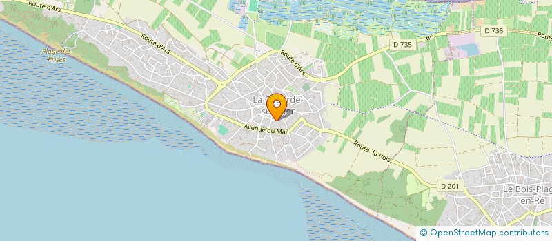 localisation de l'entreprise MONSIEUR JEAN-FRANCOIS CACCIA  LA COUARDE-SUR-MER