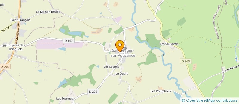 localisation de l'entreprise MONSIEUR JEAN FRANCOIS CADET  MONTAIGUET-EN-FOREZ