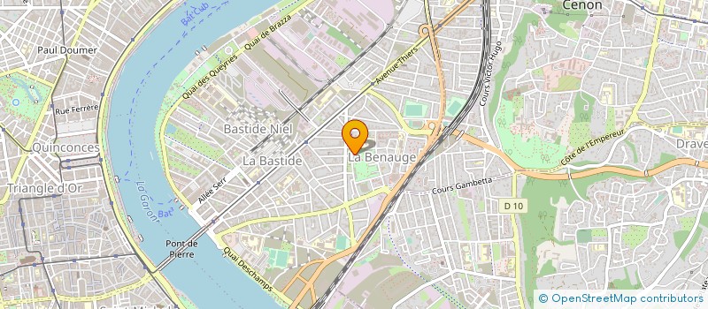 localisation de l'entreprise MONSIEUR JEAN FRANCOIS CALATAYUD  BORDEAUX