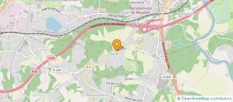 localisation de l'entreprise MONSIEUR JEAN FRANCOIS CALMET  PERPIGNAN