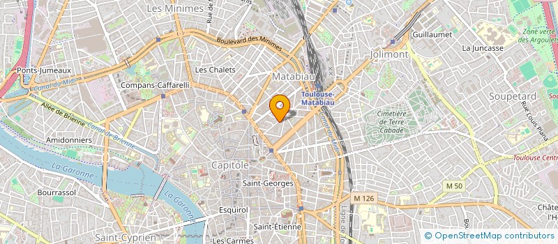 localisation de l'entreprise MONSIEUR JEAN-FRANCOIS CALVET à TOULOUSE
