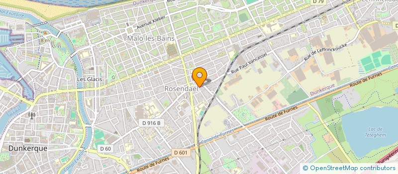 localisation de l'entreprise MONSIEUR JEAN-FRANCOIS CAMERLYNCK  DUNKERQUE