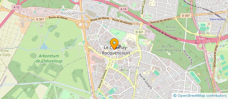 localisation de l'entreprise MONSIEUR JEAN-FRANCOIS CAMILLERI à LE CHESNAY-ROCQUENCOURT