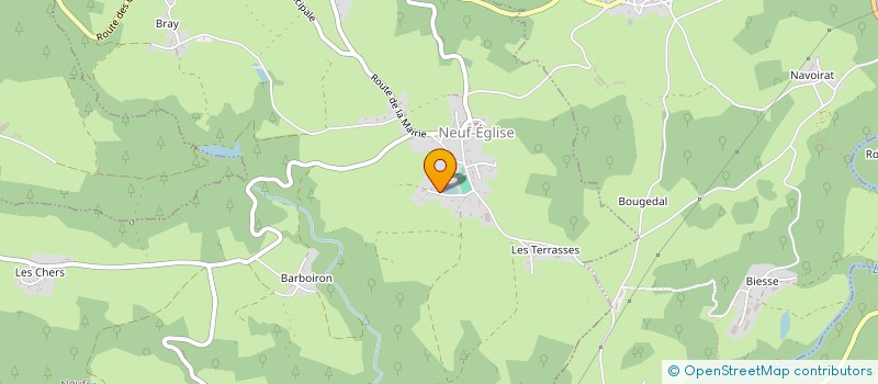 localisation de l'entreprise MONSIEUR JEAN FRANCOIS CANCELLIERI  MENAT