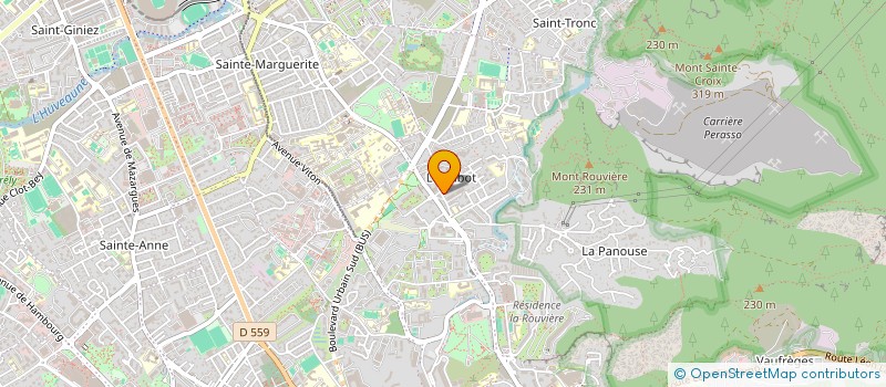 localisation de l'entreprise MONSIEUR JEAN-FRANCOIS CANTEL à MARSEILLE 9