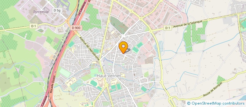 localisation de l'entreprise MONSIEUR JEAN-FRANCOIS CANTO  PERPIGNAN