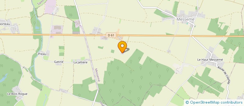 localisation de l'entreprise MONSIEUR JEAN-FRANCOIS CARBONNIER  MESSEME