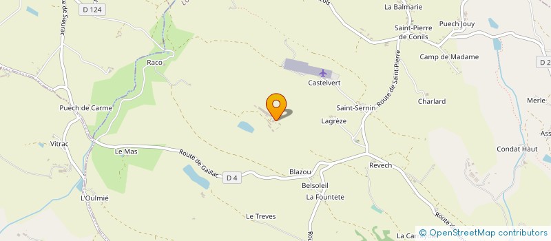 localisation de l'entreprise MONSIEUR JEAN-FRANCOIS CASSAR  LOMBERS