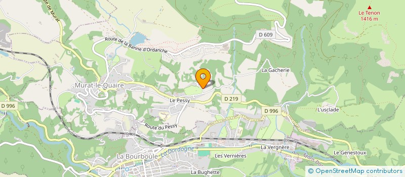 localisation de l'entreprise MONSIEUR JEAN-FRANCOIS CASSIER  MURAT-LE-QUAIRE