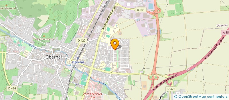 localisation de l'entreprise MONSIEUR JEAN-FRANCOIS CASSONNET  WANGENBOURG-ENGENTHAL