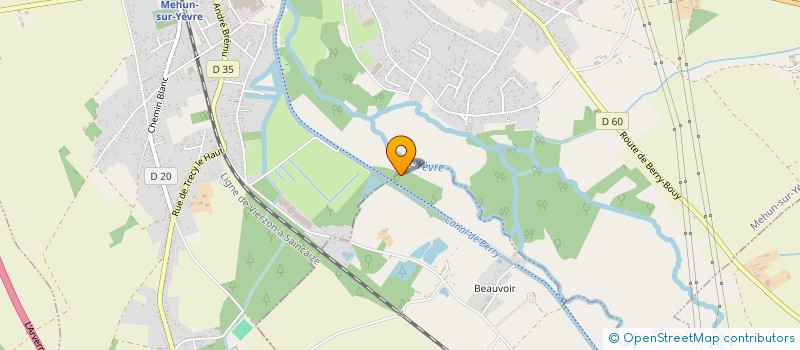 localisation de l'entreprise MONSIEUR JEAN-FRANCOIS CATROU  MEHUN-SUR-YEVRE