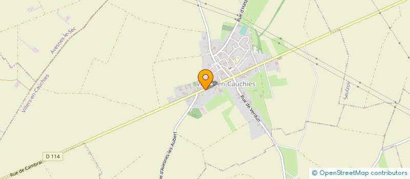 localisation de l'entreprise MONSIEUR JEAN-FRANCOIS CATTIAUX à VILLERS-EN-CAUCHIES