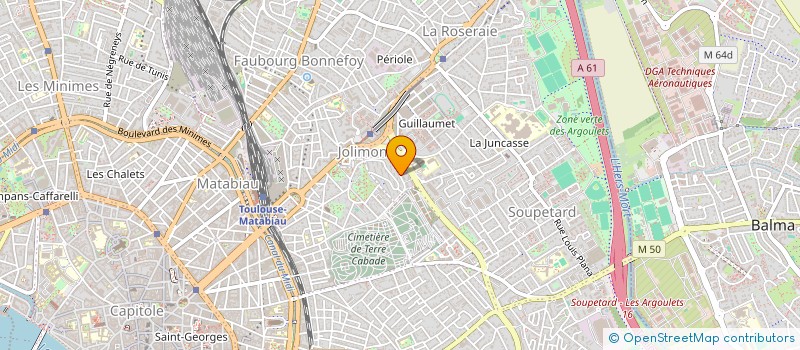 localisation de l'entreprise MONSIEUR JEAN-FRANCOIS CAZENAVE  TOULOUSE