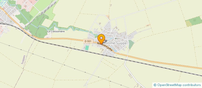 localisation de l'entreprise MONSIEUR JEAN-FRANCOIS CERVEAUX  SOMME-SUIPPE