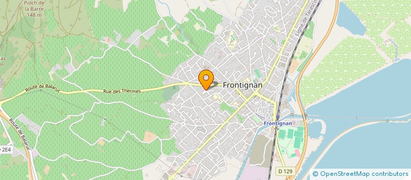 localisation de l'entreprise MONSIEUR JEAN FRANCOIS CESARI à FRONTIGNAN