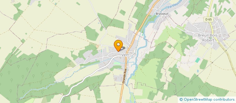 localisation de l'entreprise MONSIEUR JEAN FRANCOIS CHABAT  VERT