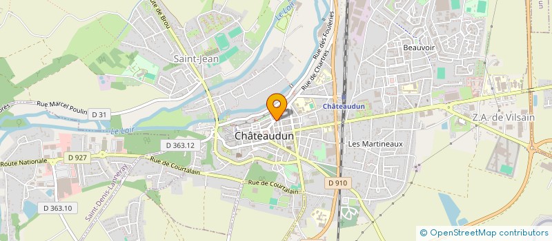 localisation de l'entreprise MONSIEUR JEAN-FRANCOIS CHARTIER à CHATEAUDUN