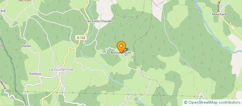 localisation de l'entreprise MONSIEUR JEAN-FRANCOIS CHAUNIER à LA GUILLERMIE
