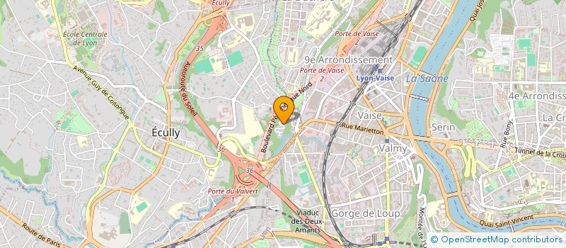 localisation de l'entreprise MONSIEUR JEAN-FRANCOIS CHAUVEL  ECULLY