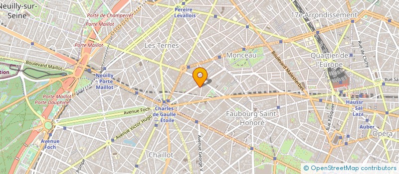 localisation de l'entreprise MONSIEUR JEAN-FRANCOIS CHICHE  PARIS