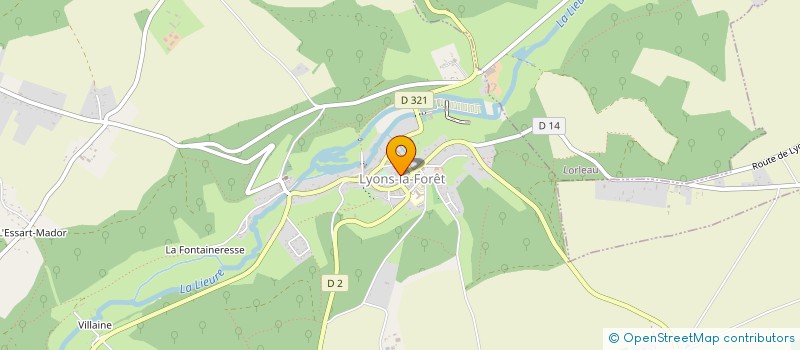localisation de l'entreprise MONSIEUR JEAN-FRANCOIS CHRISTIAN à LYONS-LA-FORET